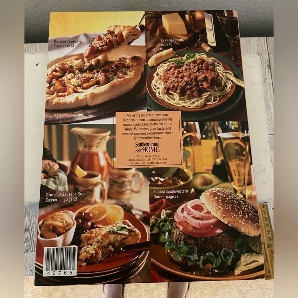 Vintage southern living cookbook